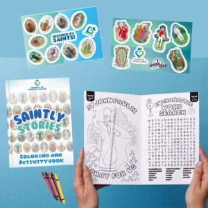 Saintly Stories Coloring and Activity Book